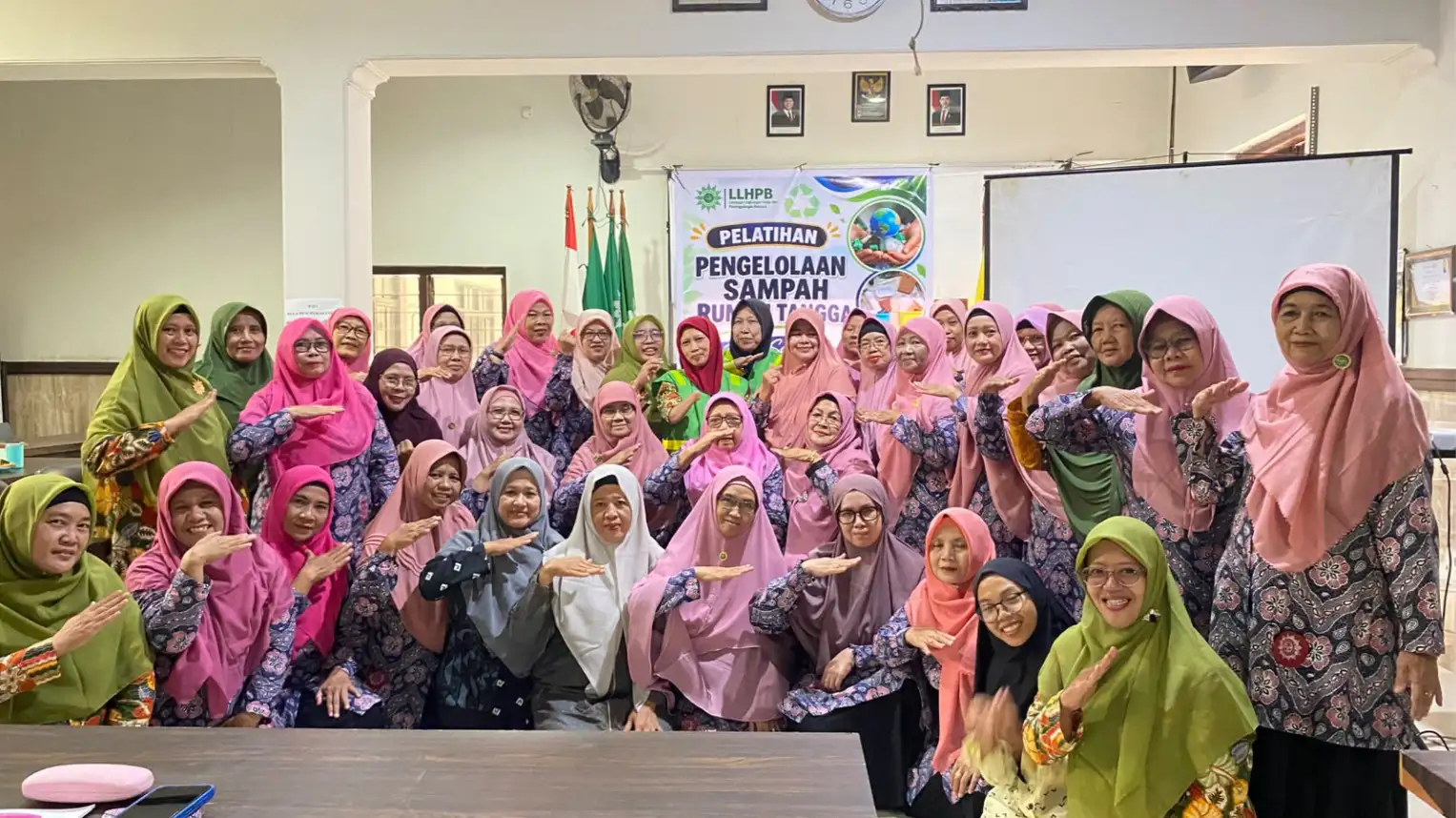 LLHPB PCA Pekajangan Gelar Pelatihan Pengelolaan Sampah Rumah Tangga, Konsumsi Peserta Dibuat Bebas Sampah Sekali Pakai